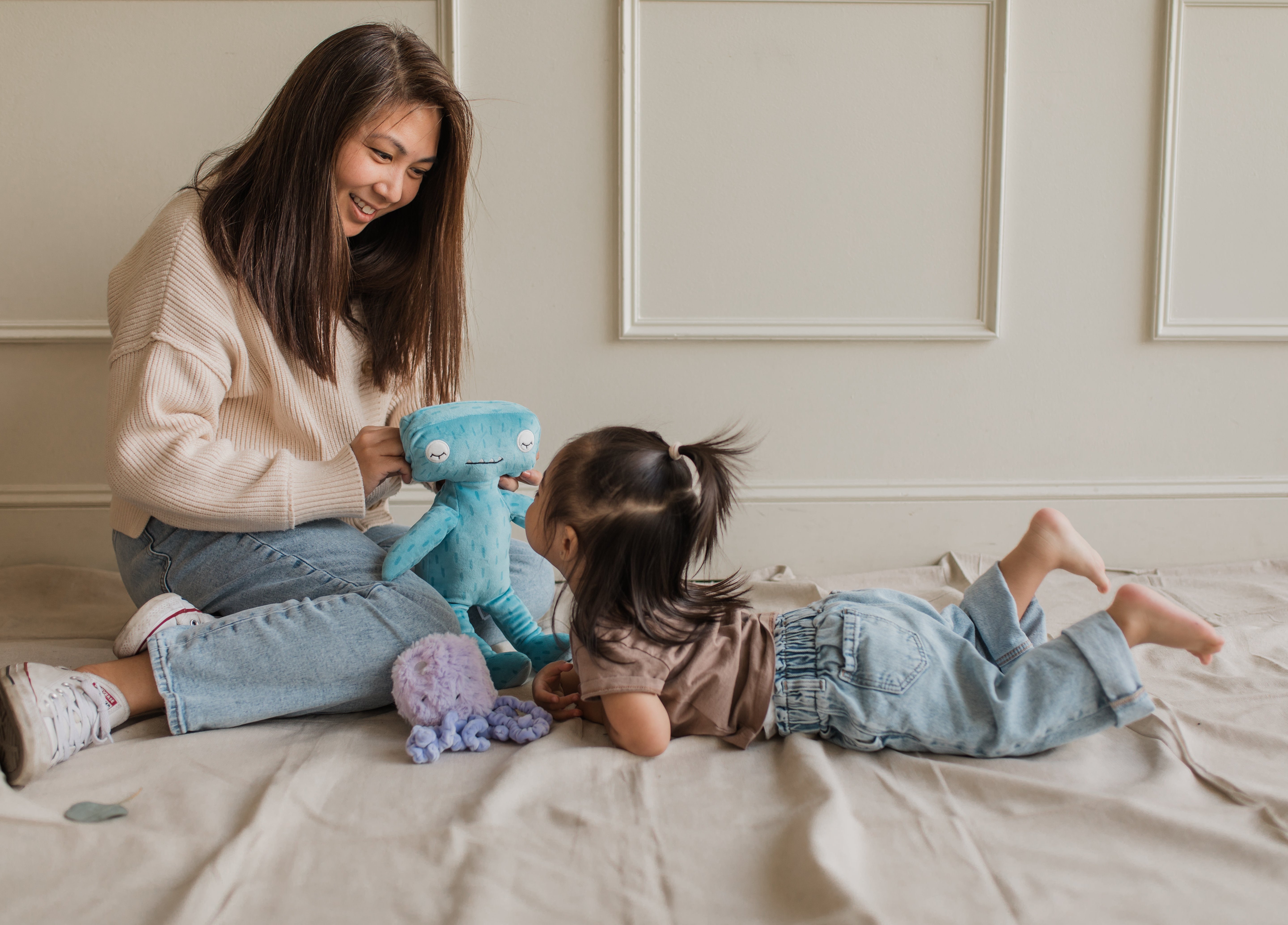 Children's plush & book teaching kids emotional regulation skills