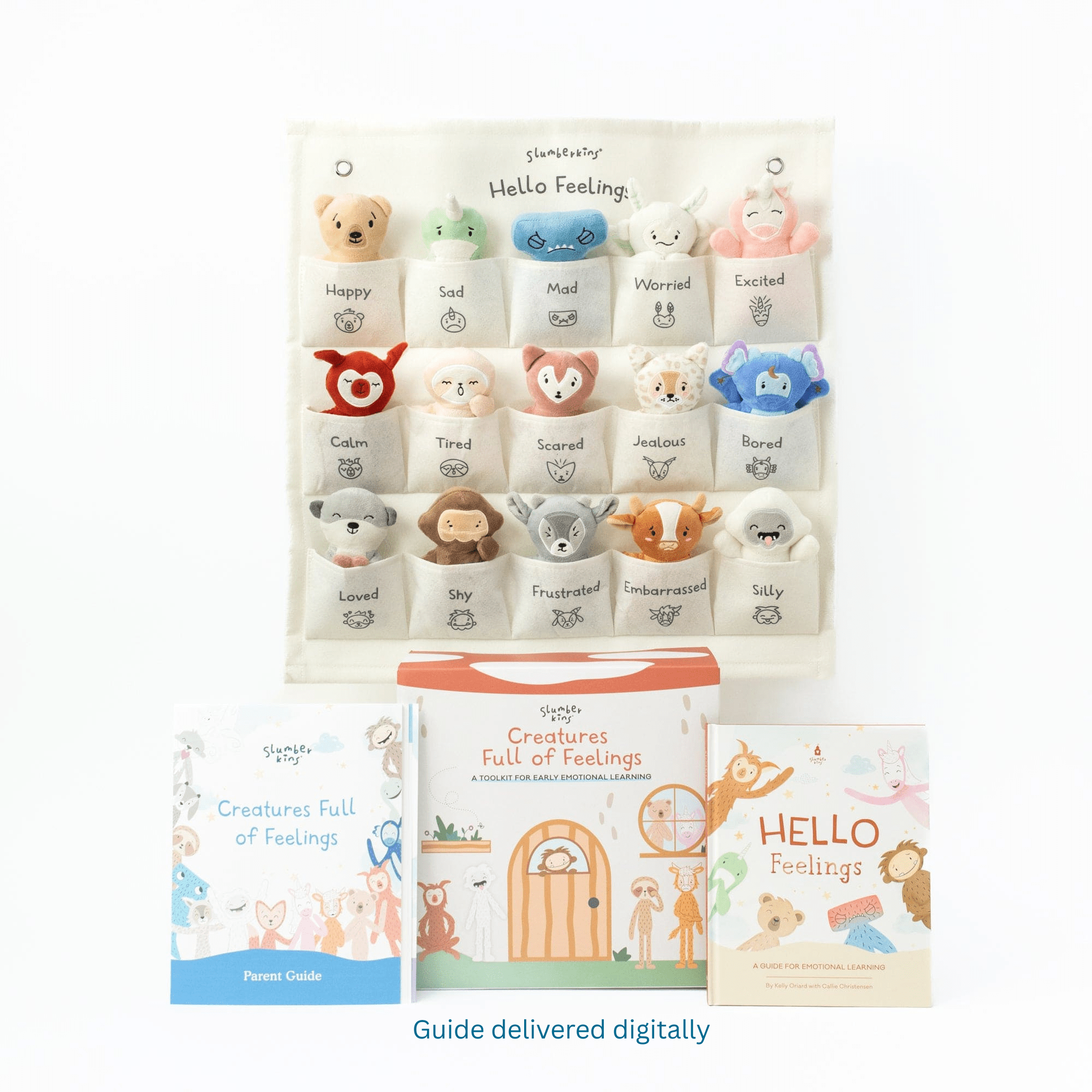 Complete Emotional Wellness Bundle – 15 Plush Kins, Affirmations & Parenting Toolkit