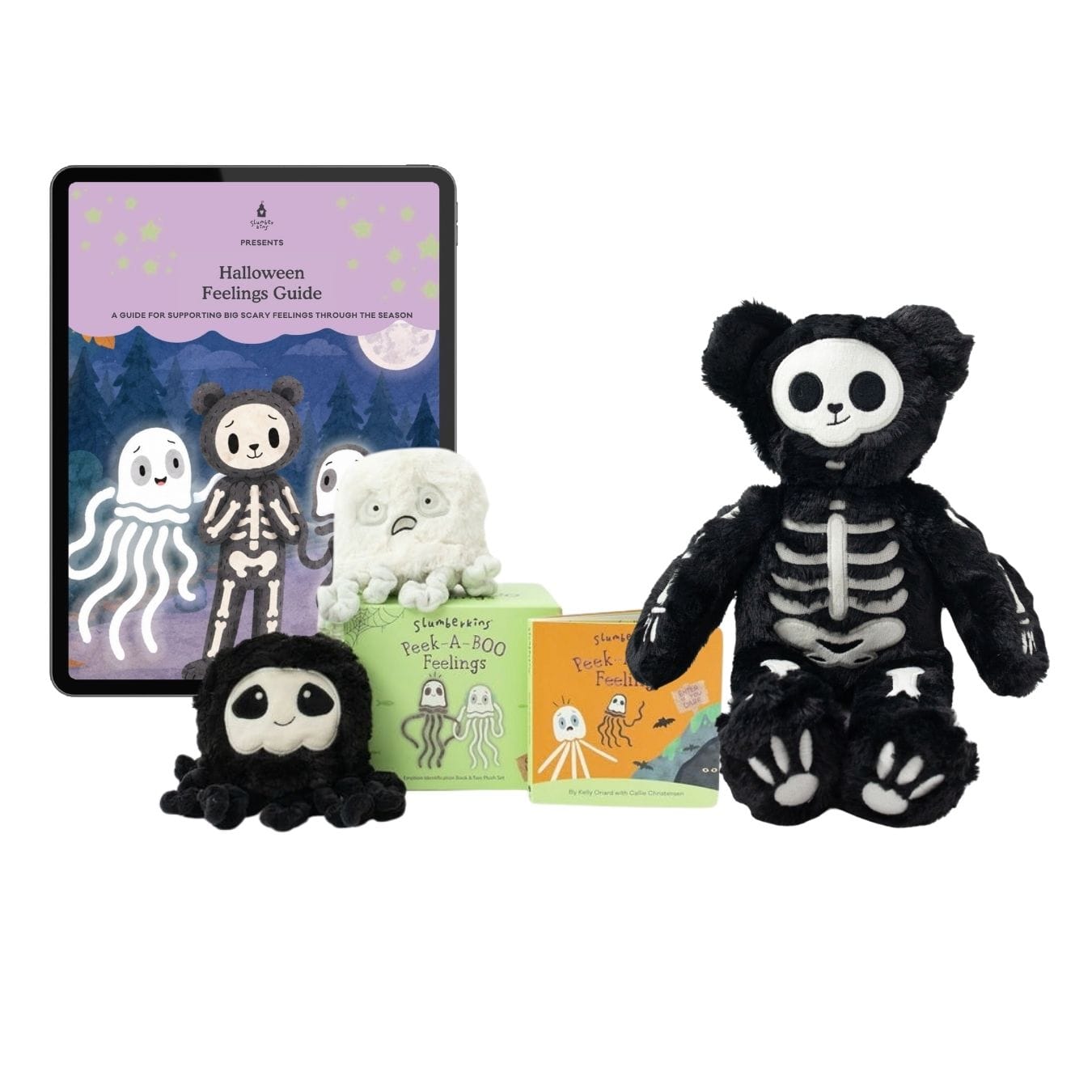 Skelly Bear + Peek-A-Boo Jellies + Halloween Feelings Digital Guide