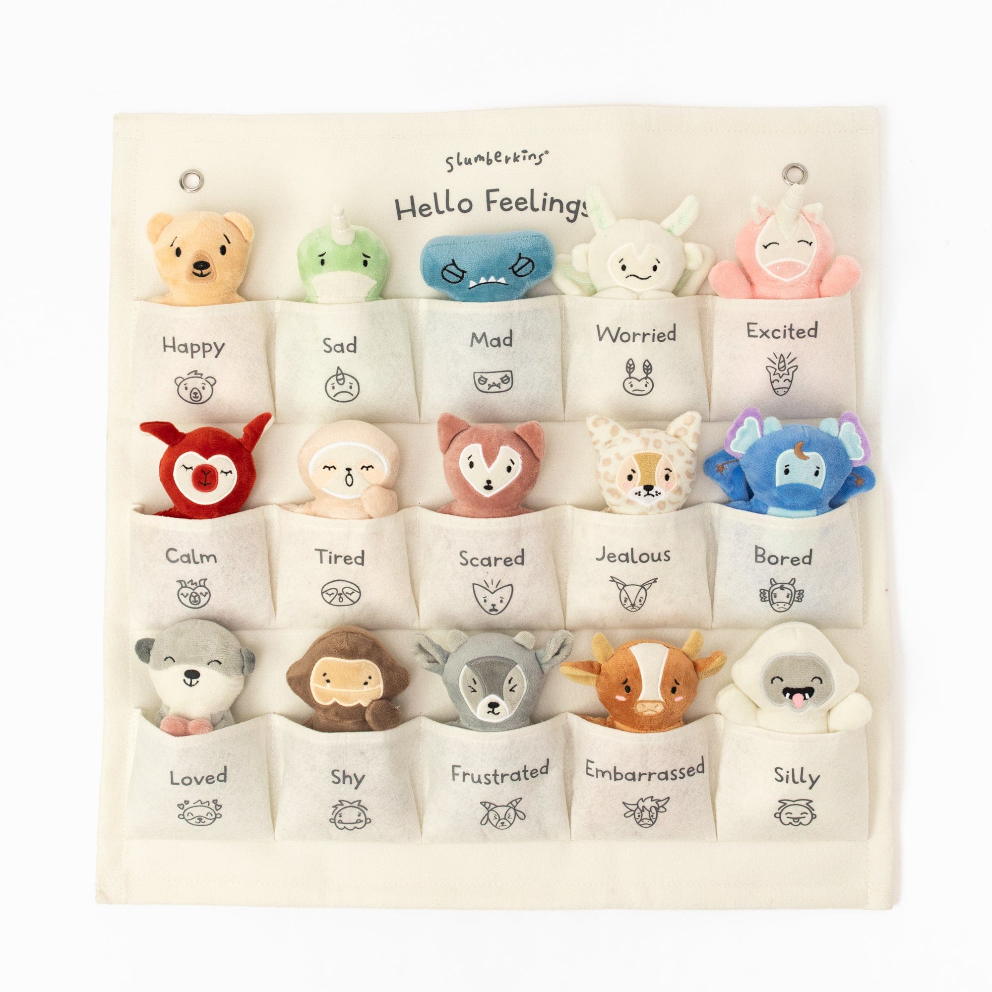 Complete Emotional Wellness Bundle – 15 Plush Kins, Affirmations & Parenting Toolkit