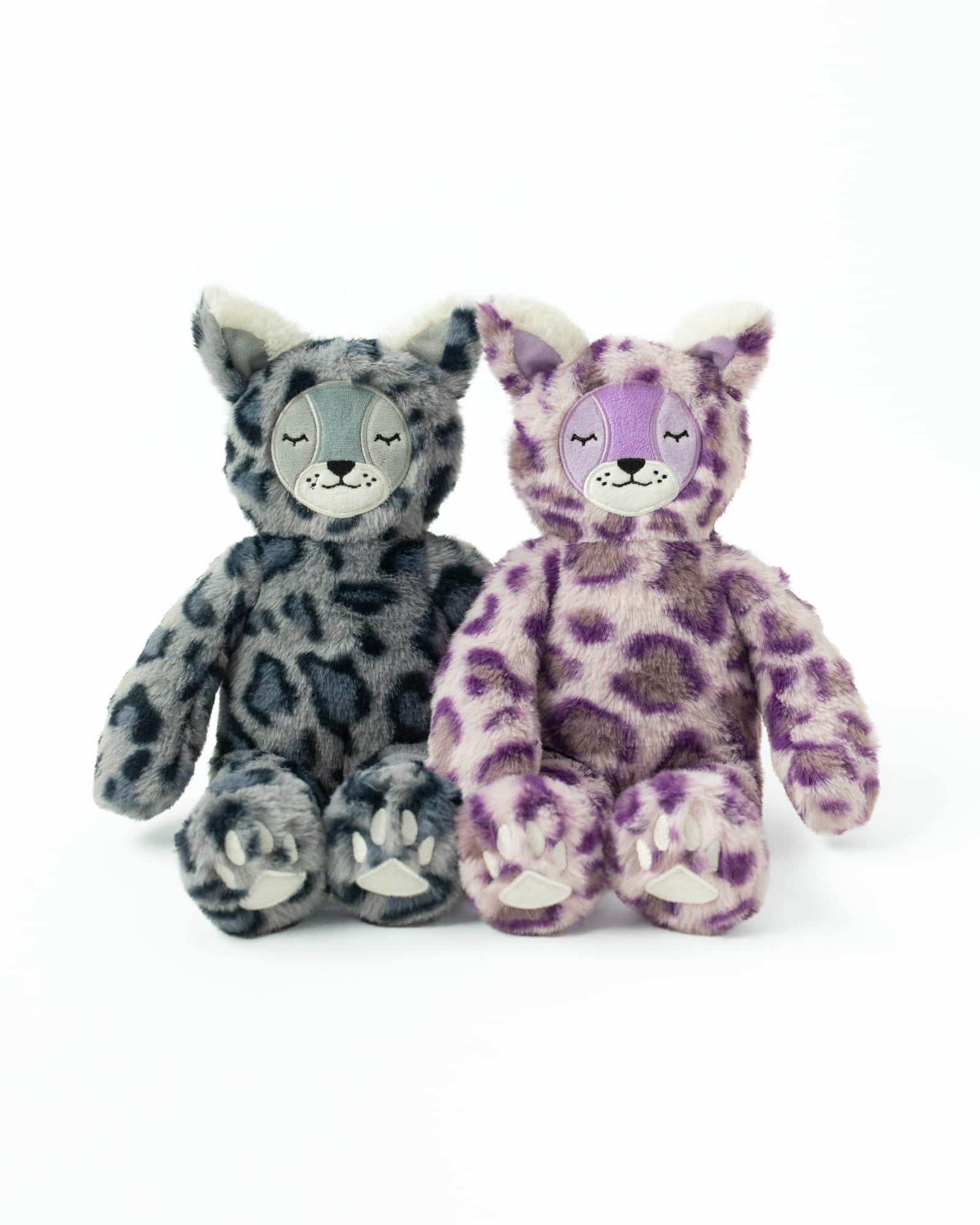 Kids Boundaries & Consent Duo Set – Purple and Blue Lynx