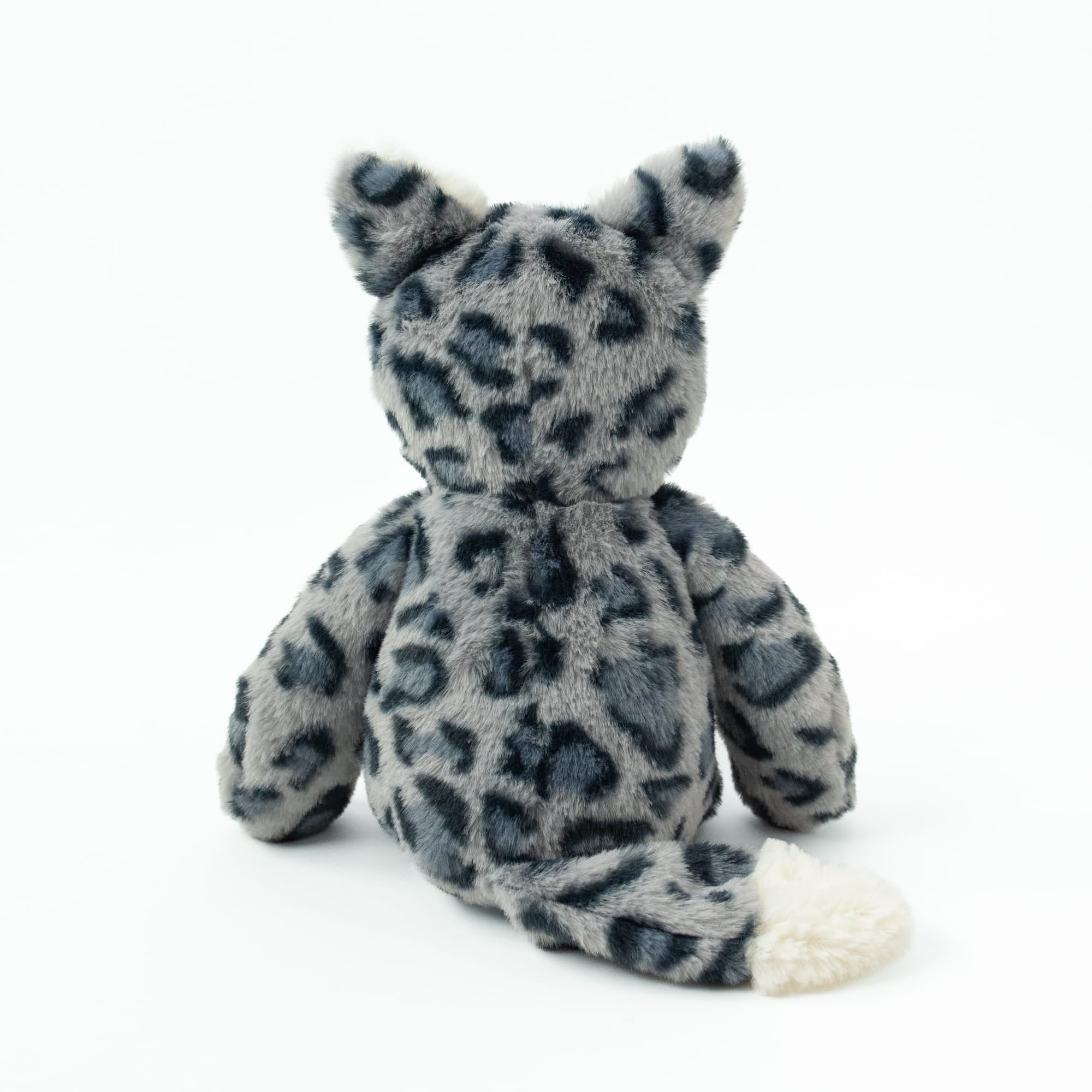 Blue Leopard Lynx Kin with Books