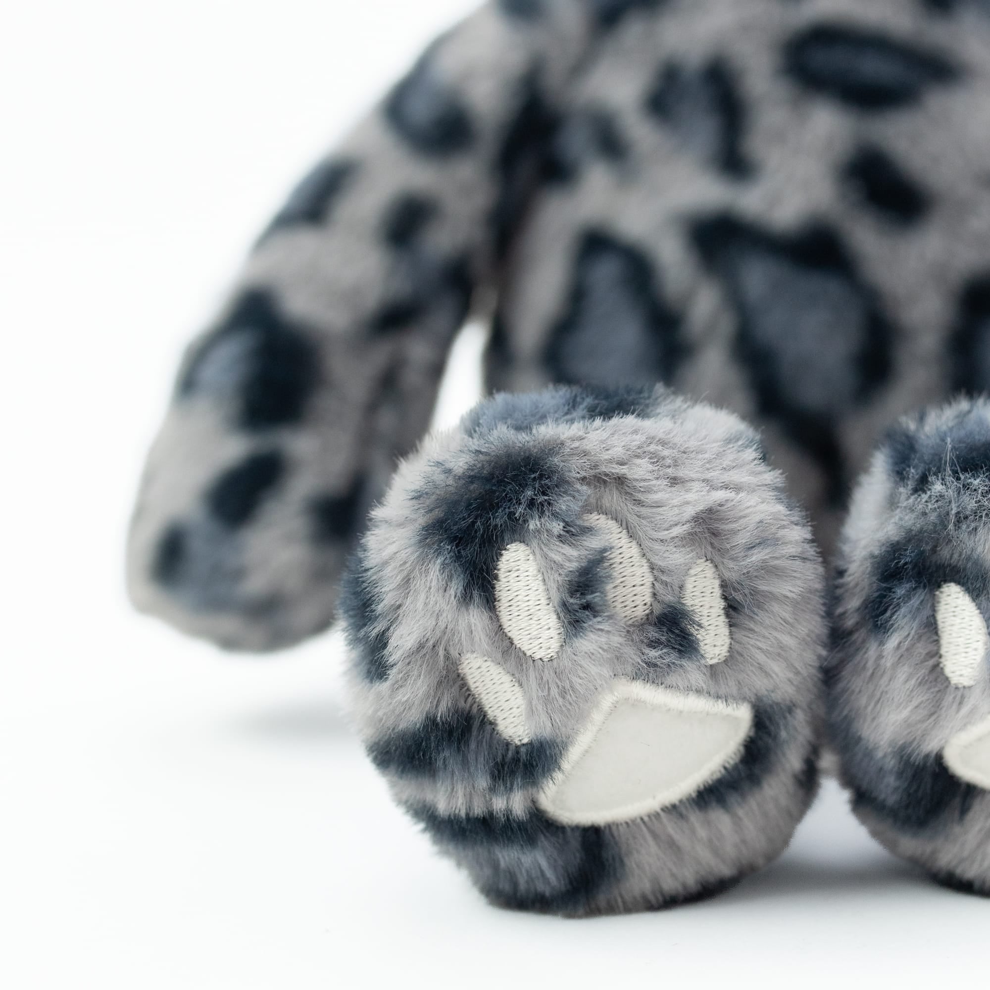 Blue Leopard Lynx Kin with Books