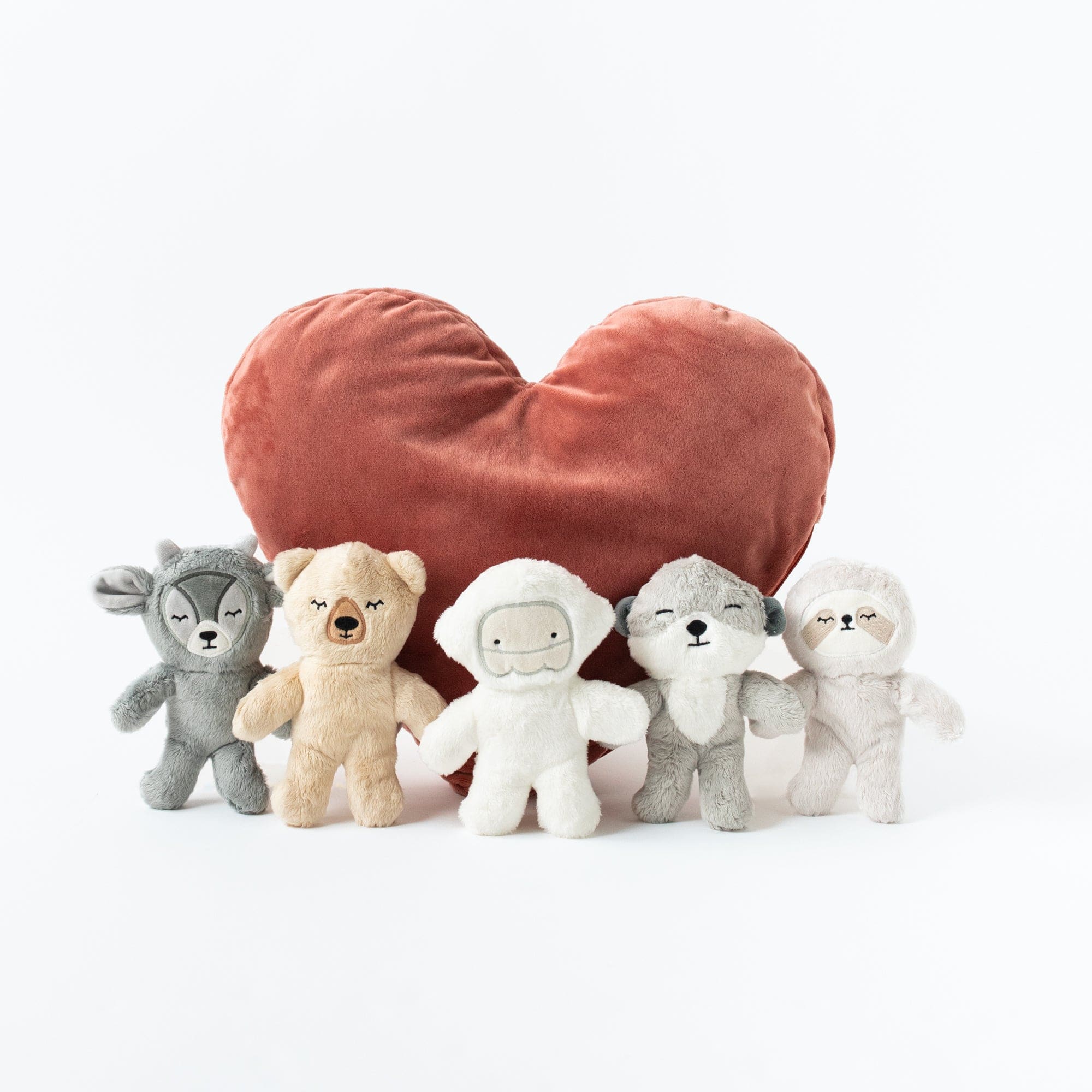 Caring Crew Heart Pillow - Plush Only
