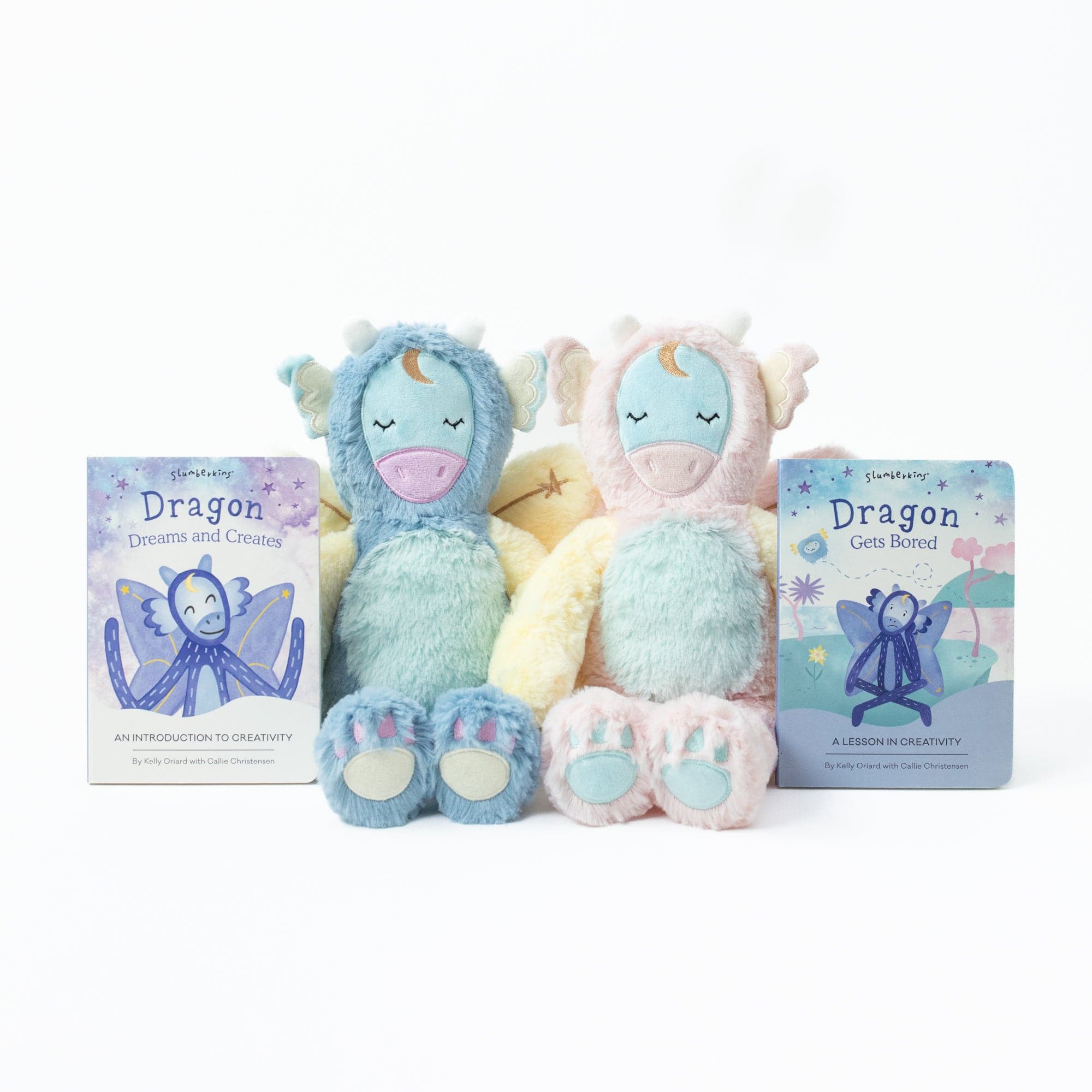 Cosmic Creativity Series: Dragon Kins | Starlight Pink & Moonbeam Blue