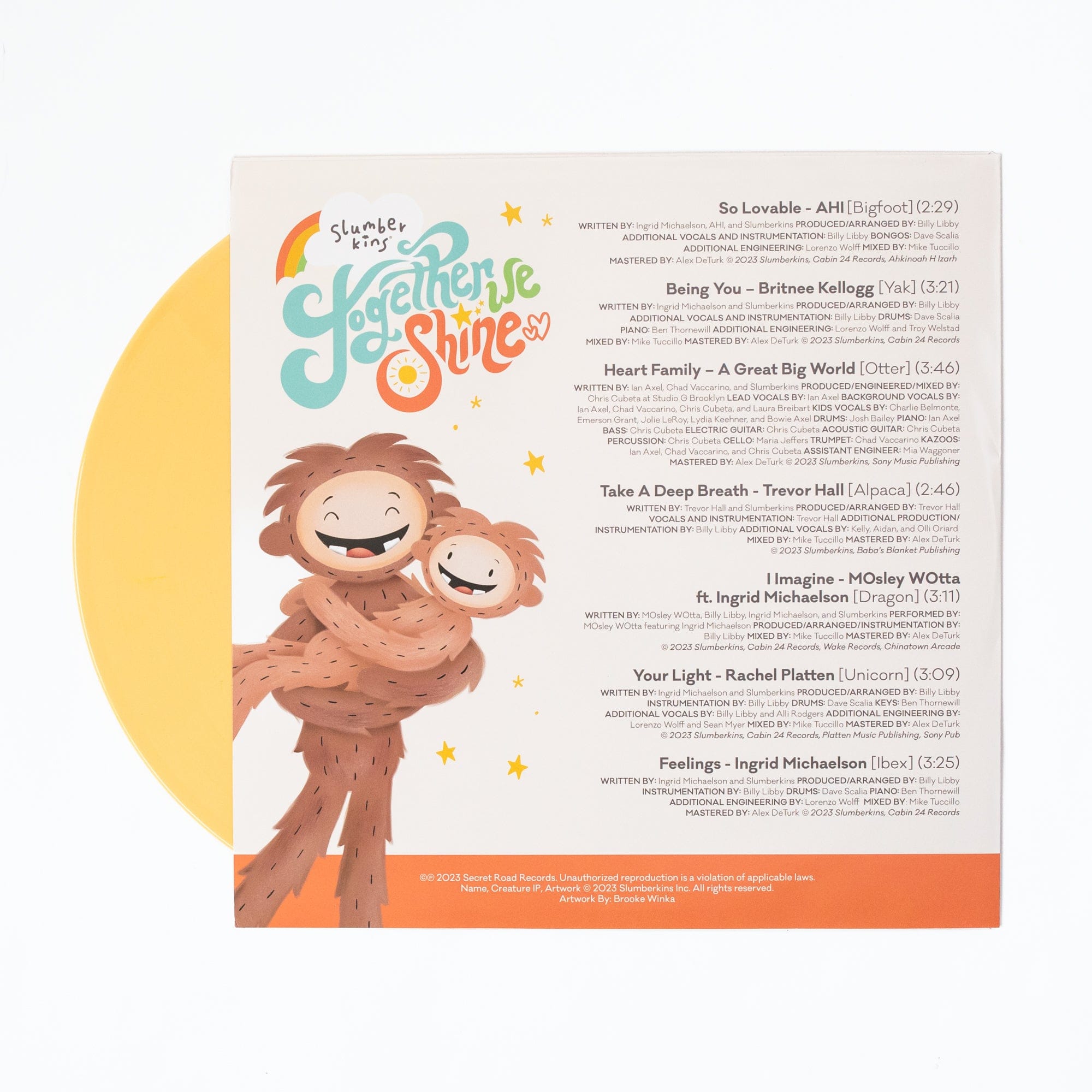 Sunshine Yellow Together We Shine, Vol. 1 Vinyl Record - View Product