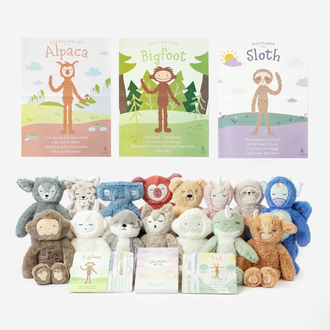 Complete Emotional Wellness Bundle – 15 Plush Kins, Affirmations & Parenting Toolkit