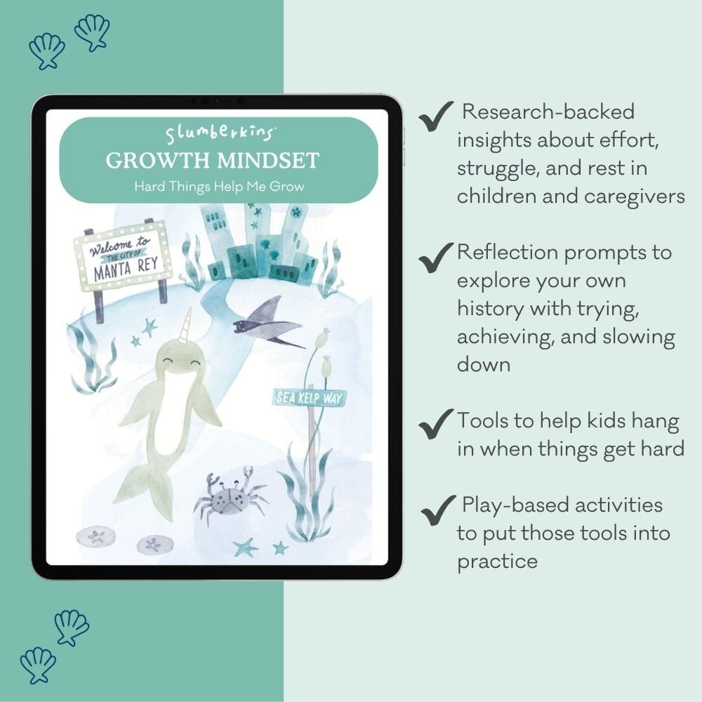 Let's Grow Summer Series: Coral Pink Narwhal Kin with Books & Parenting Guide