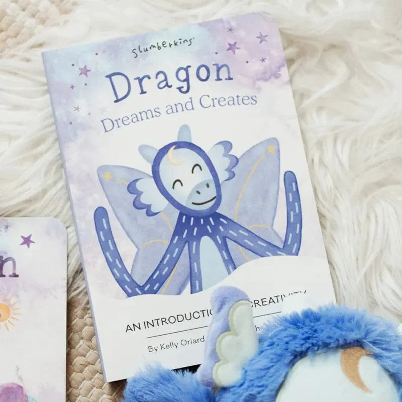 Slumberkins Dragon Gets Bored outlet Board Book & Floof Mini