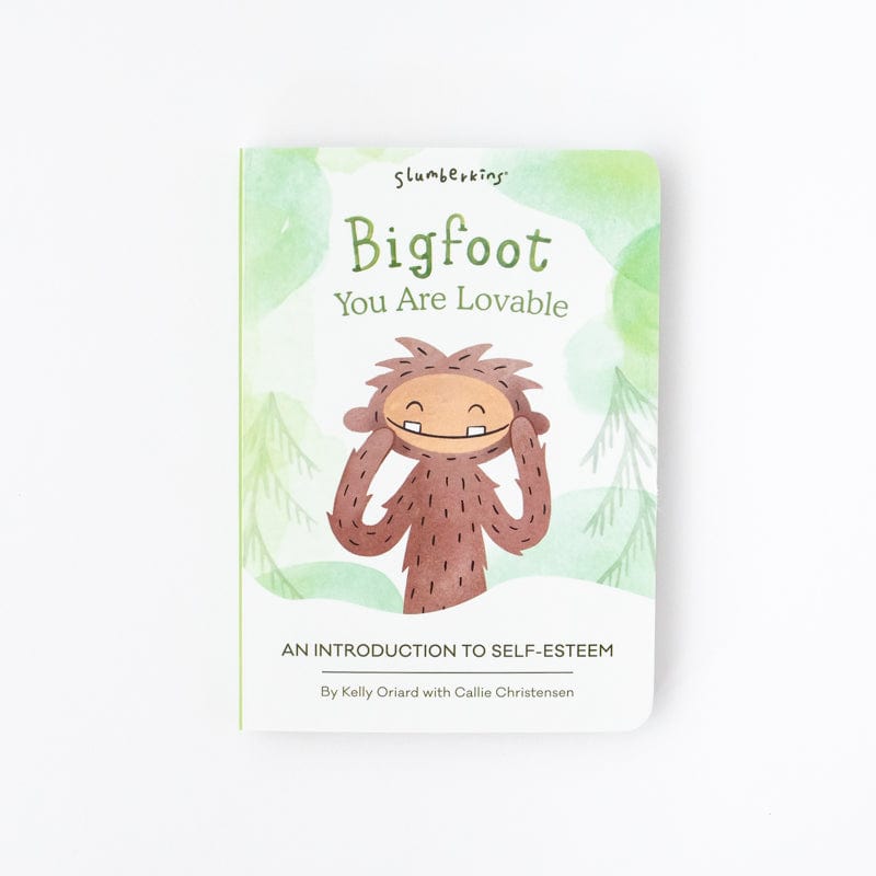 Self-Esteem "Bigfoot You Are Lovable" Board Book for kids