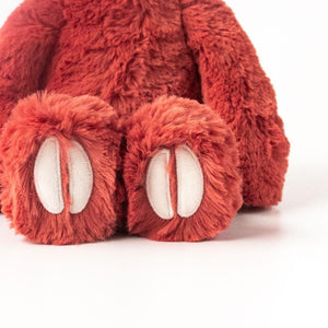 Anxiety Stuffed Animal's Feet