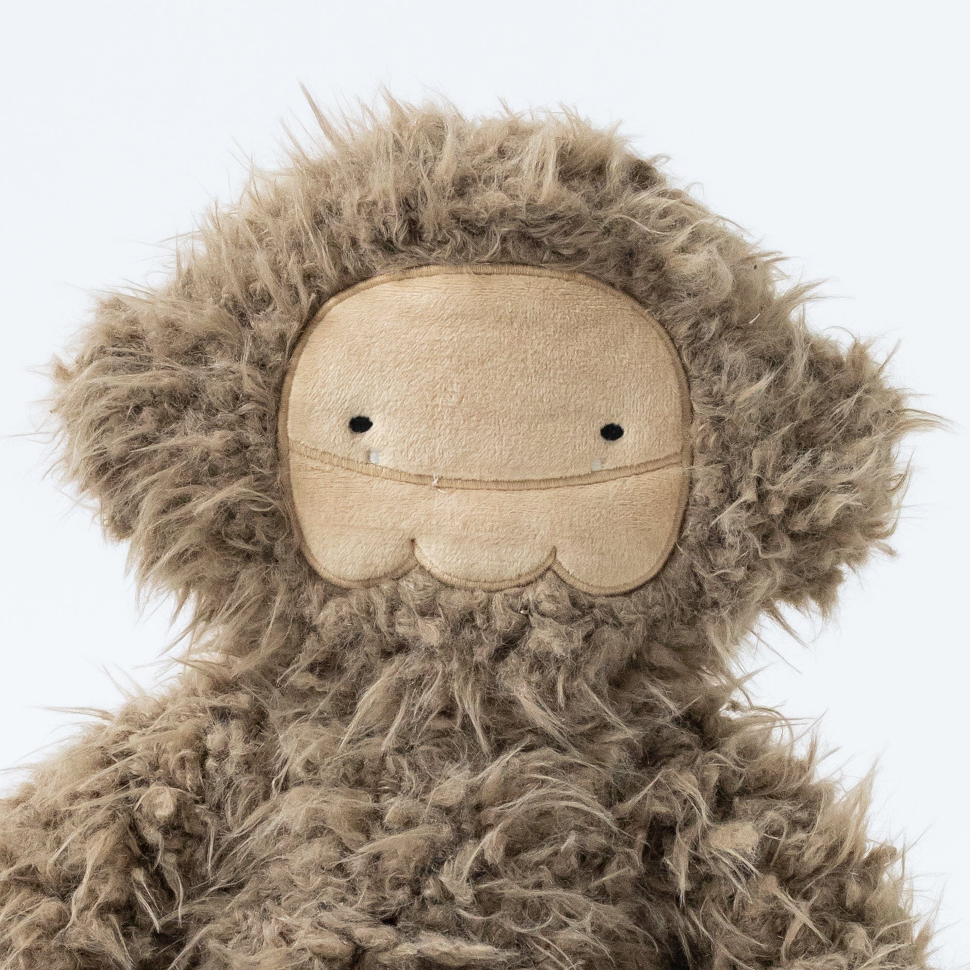 Close-up of Bigfoot ultra-plush stuffed animal - View Product