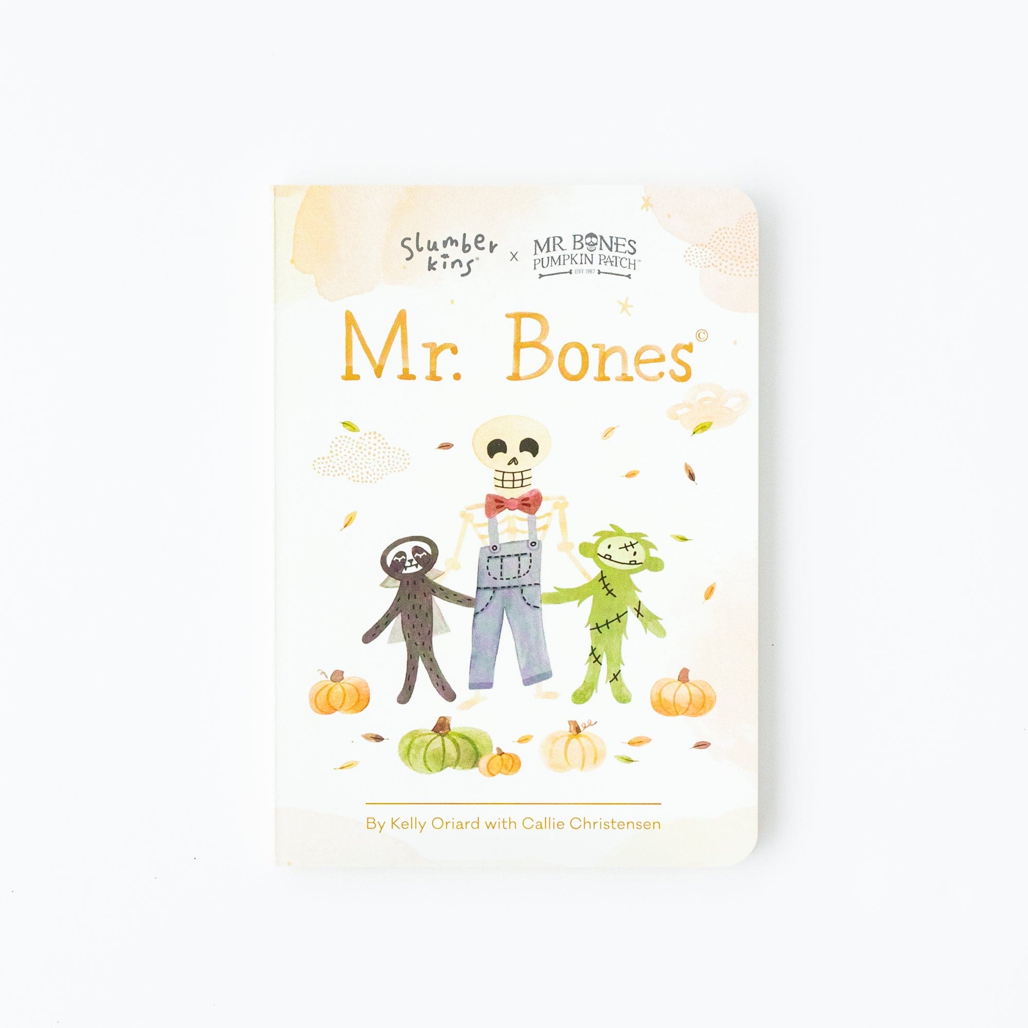 Mr Bones Board Book Slumberkins